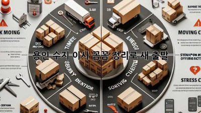 용인 수지 이사, 꼼꼼 정리로 새 출발 🏡✨